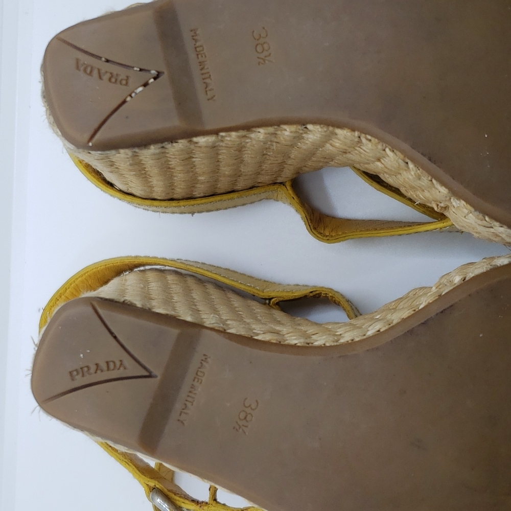 PRADA Authentic Wedges - Picture 8 of 11